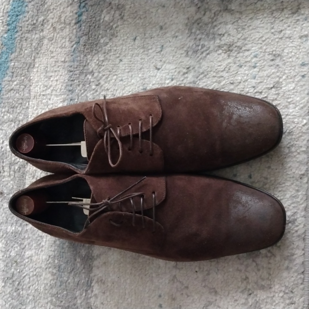 Hugo Boss, Brown Suede Shoes, Mens, Great Condition.